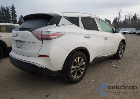 2017 Nissan Murano Platinum/S/Sl/Sv из США, поврежденный, VIN 5N1AZ2MH4HN194127